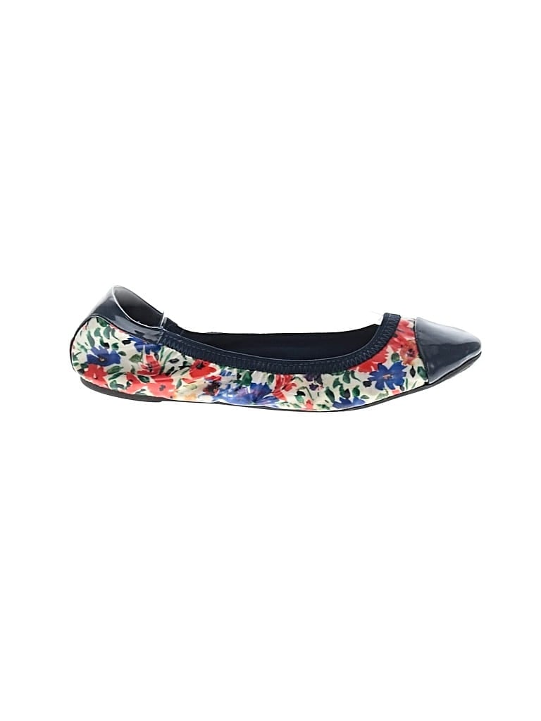 Pre-owned Assorted Brands Flats In Blue