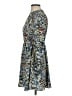 Zara Basic Print Blue Casual Dress Size XS - photo 5