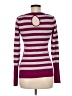 Bongo Stripes Purple Pullover Sweater Size M - photo 2