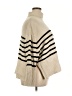 Gap 100% Cotton Stripes Tan Turtleneck Sweater Size XXL - photo 4