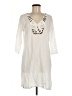 Unbranded Ivory 3/4 Sleeve Blouse Size M (estimated) - photo 1