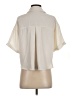 Cider 100% Polyester Ivory Short Sleeve Blouse Size XS - photo 2