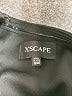 Xscape Solid Black Cocktail Dress Size 18 - photo 4