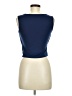 Unbranded Blue Sleeveless Blouse Size M - photo 2