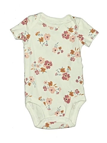 Simple Joys by Carter's Short Sleeve Onesie (view 1)