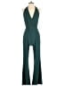 Leith Solid Teal Jumpsuit Size XS - photo 1