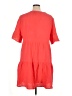 Perceptions 100% Cotton Solid Orange Casual Dress Size 1X - photo 2