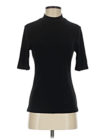 April Short Sleeve Turtleneck (view 1)