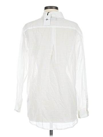 7 For All Mankind Long Sleeve Button-Down Shirt (view 2)