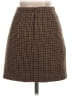 MNG Houndstooth Brown Casual Skirt Size XXS - photo 2