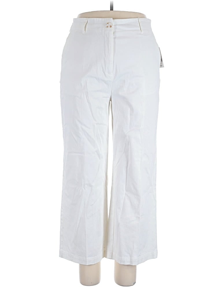 Pre-owned Ophelia Roe Casual Pants In White