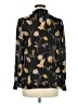 ModCloth 100% Polyester Black Long Sleeve Blouse Size M - photo 2