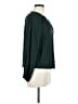 Old Navy 100% Rayon Green Long Sleeve Blouse Size M - photo 4