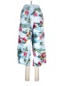 Theodore 100% Cotton Tropical Blue Casual Pants Size L - photo 2