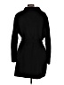 T Tahari Solid Black Wool Coat Size L (estimated) - photo 2