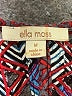 Ella Moss Blue Sleeveless Top Size M - photo 7