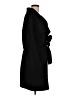 T Tahari Solid Black Wool Coat Size L (estimated) - photo 4