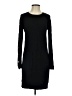 Monrow Solid Black Casual Dress Size S - photo 1