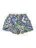 Fab'rik Print Blue Shorts Size XXS (estimated) - photo 2