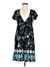 Hypnotized Paisley Blue Casual Dress Size M - photo 1