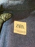 Zara Blue Long Sleeve Button-Down Shirt Size M - photo 7