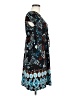 Hypnotized Paisley Blue Casual Dress Size M - photo 4