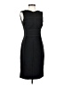 Calvin Klein Chevron-herringbone Black Cocktail Dress Size 0 - photo 1