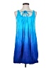Express Tie-dye Blue Casual Dress Size XS - photo 1
