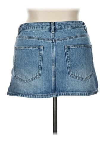 Glassons Denim Skirt (view 2)