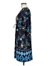 Bob Mackie Paisley Blue Casual Dress Size M - photo 5