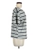 Shein Stripes Silver Short Sleeve T-Shirt Size 8 - 10 - photo 4