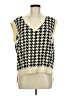 Zaful Ivory Sleeveless Blouse Size 6 - photo 1