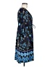 Bob Mackie Paisley Blue Casual Dress Size M - photo 4