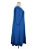 Assorted Brands Solid Blue Casual Dress Size 2X - photo 4