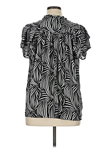 Rose + Olive Short Sleeve Blouse (view 2)