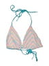 Triangl Chevron-herringbone Blue Swimsuit Top Size XL - photo 1