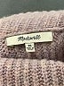 Madewell Gray Long Sleeve Top Size XS - photo 7