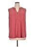 Anne Klein Pink Sleeveless Blouse Size 1X - photo 1