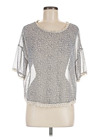 Imaginary Voyage Short Sleeve Blouse (view 1)