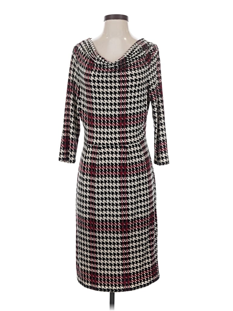 Pre-owned Cyrus Casual Dress In Burgundy