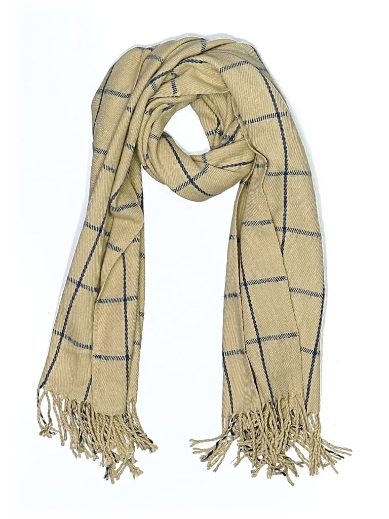 Pre-owned Unbranded Scarf In Tan