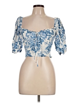 Reformation 3/4 Sleeve Blouse