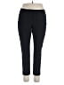White House Black Market Solid Black Active Pants Size 14 - photo 1