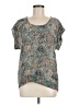 BDG 100% Silk Teal T-Shirt Size M - photo 1