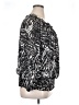 Baggage 100% Polyester Silver Long Sleeve Blouse Size 1X - photo 4