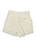 Assorted Brands 100% Cotton Solid Ivory Khaki Shorts Size 10 Petite - photo 2