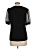CeCe Black Short Sleeve Top Size L - photo 2