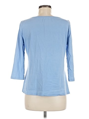 Talbots 3/4 Sleeve T-Shirt (view 2)