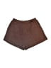 Petal and Pup 100% Polyester Chevron-herringbone Brown Shorts Size S - photo 1