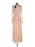 Lulus 100% Polyester Tan Casual Dress Size M - photo 2